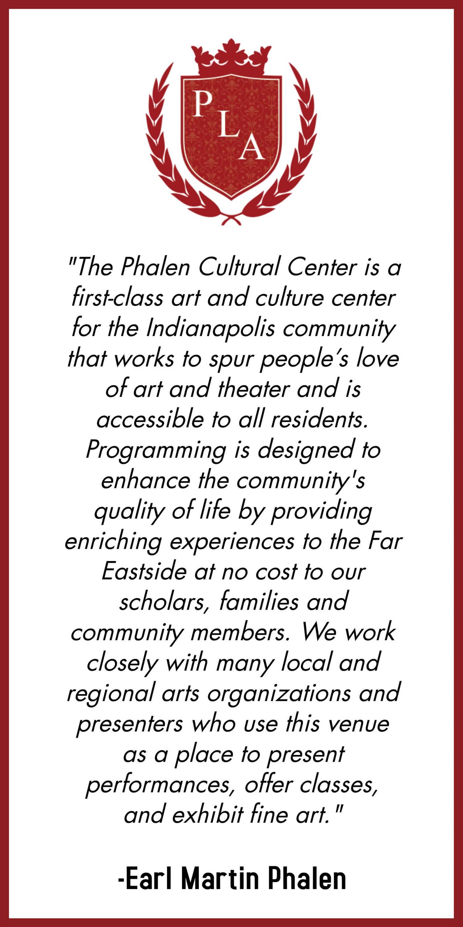 The Phalen Cultural Center The Phalen Cultural Center